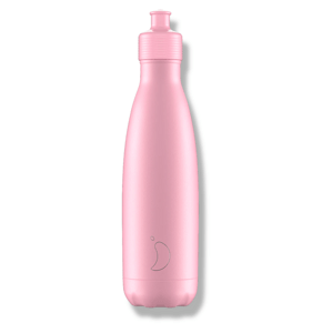 Termofľaša Chilly's Bottles - pastelovo ružová - športová 500ml, edícia Original