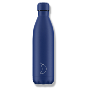 Termofľaša Chilly's Bottles - celá modrá - matná 750ml, edícia Original