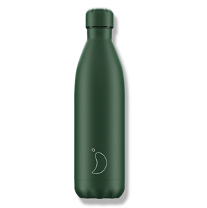 Termofľaša Chilly's Bottles - celá zelená - matná 750ml, edícia Original