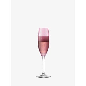 Pohár na šampanské Polka, 225 ml, pastelový, set 4 ks - LSA International
