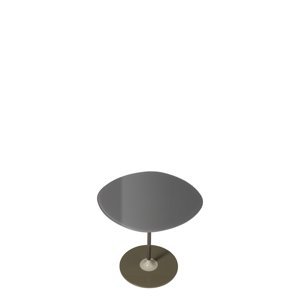Odkladací stolík THIERRY, viac variantov - Kartell Výška: 45 cm, Farba: šedá