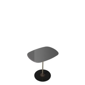 Odkladací stolík THIERRY, viac variantov - Kartell Výška: 50 cm, Farba: šedá