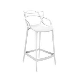 Barová stolička Masters, v. 65 cm, viac farieb - Kartell Farba: bílá