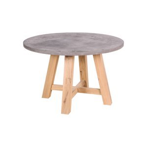Betónový jedálenský stôl Eetfunk - Kohoutek Old Wood