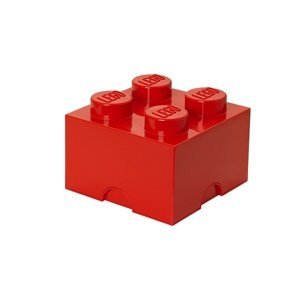 Úložný box 4, viac variant - LEGO Farba: červená