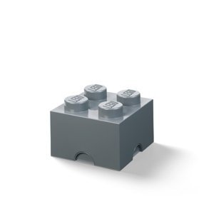 Úložný box 4, viac variant - LEGO Farba: tmavě šedá