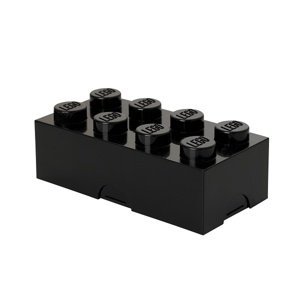 Box na desiatu 10 x 20 x 7,5 cm, viac variant - LEGO Farba: černá