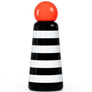 Termo fľaša LUND LONDON Skittle Bottle Original 500ml - Stripes & Coral