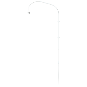 Stojan pre lampu na stenu Willow wall hanger single white H 123 cm - UMAGE