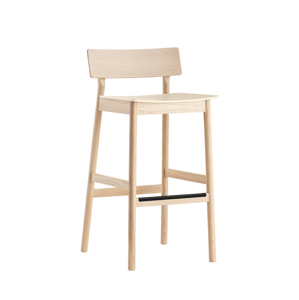 Barová stolička "Pause 2.0", 65 cm, 2 varianty - Woud Varianta: dub, svetlý lak