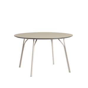 Jedálenský stôl "Tree", 120 cm, 3 varianty - Woud Varianta: krémovo hnedá, krémovo hnedé nohy