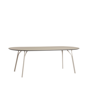 Jedálenský stôl "Tree", 220 cm, 3 varianty - Woud Varianta: krémovo hnedá, krémovo hnedé nohy