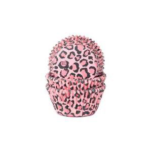 Košíky na muffiny ružový leopard 50x33 mm - House of Marie - House of Marie