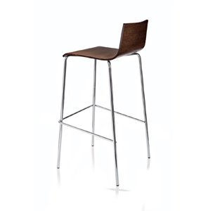ALMA DESIGN - Barová stolička Anouk 4 nohy - drevo