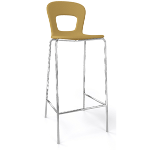 GABER - Barová stolička BLOG 78 čalúnená, vysoká