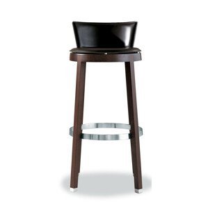 TONON - Barová stolička SELLA čalúnená, nízka