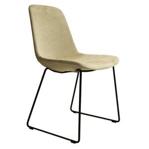 TONON - Čalúnená stolička STEP s lamelovou podnožou