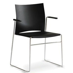RIM - Konferenčná stolička WEB 100 s plastovým sedadlom a operadlami