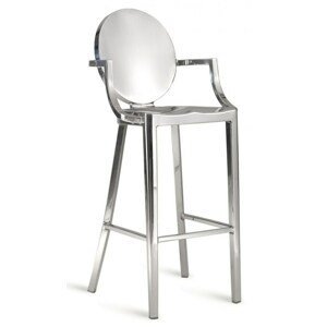 EMECO - Barová stolička s operadlami KONG