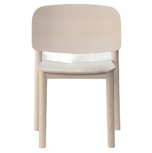 BILLIANI - Drevená stolička WHITE 130