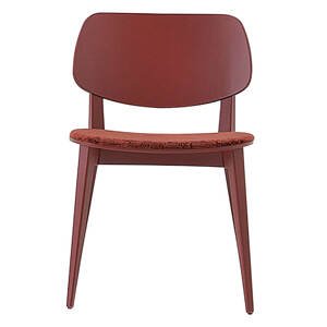 BILLIANI - Drevená stolička s čalúneným sedadlom DOLL WOOD 551