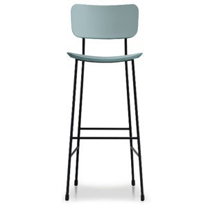 MIDJ - Kožená barová stolička MASTER