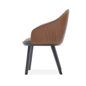 MONTBEL - Drevená dizajnová stolička RIVOLI 0333