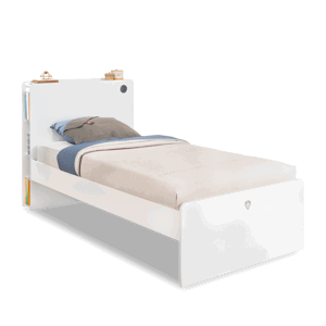 ČILEK - Študentská posteľ WHITE 100x200 cm