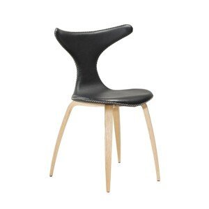 DAN-FORM Denmark - Jedálenská stolička DOLPHIN - drevená podnož