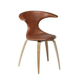 DAN-FORM Denmark - Jedálenská stolička FLAIR - drevený podstavec