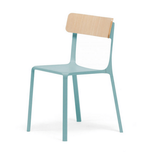 INFINITI - Jedálenská stolička RUELLE s dreveným operadlom