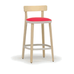 PEDRALI - Barová stolička FOLK 2946 - nízka