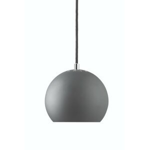 FRANDSEN - Závesná lampa Ball, 18 cm, matná tmavosivá