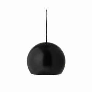 FRANDSEN - Závesná lampa Ball, 40 cm, matná čierna