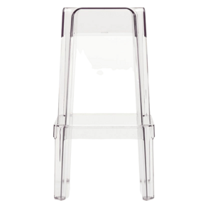 PEDRALI - Vysoká barová stolička RUBIK 580 DS - transparentná