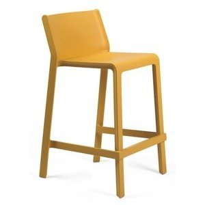 NARDI GARDEN - Barová stolička TRILL horčicovo žltá