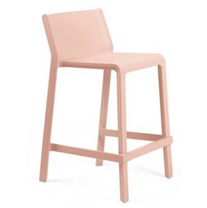 NARDI GARDEN - Barová stolička TRILL MINI ružová