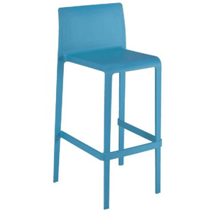 PEDRALI - Vysoká barová stolička VOLT 678 DS - modrá