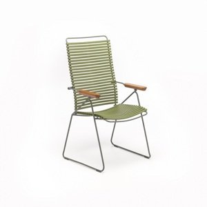 Houe Denmark - Polohovateľná stolička CLICK, olivovo zelená