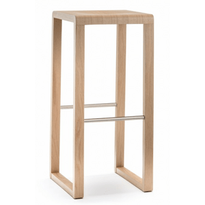 PEDRALI - Vysoká barová stolička BRERA 388 DS - bielený dub