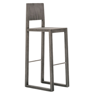 PEDRALI - Vysoká barová stolička BRERA 386 DS - wenge