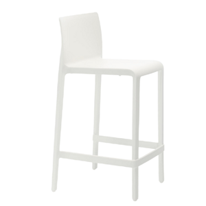 PEDRALI - Nízka barová stolička VOLT 677 DS - biela
