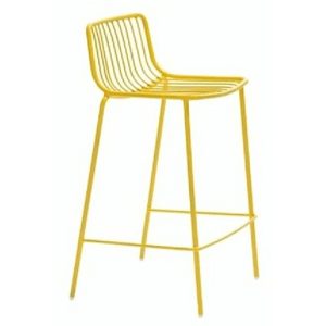 PEDRALI - Nízka barová stolička NOLITA 3657 DS - žltá