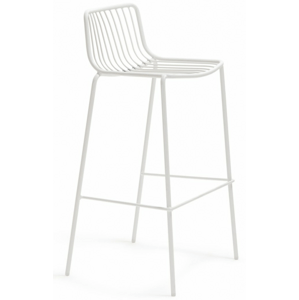 PEDRALI - Vysoká barová stolička NOLITA 3658 DS - biela
