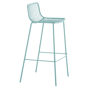PEDRALI - Vysoká barová stolička NOLITA 3658 DS - modrá