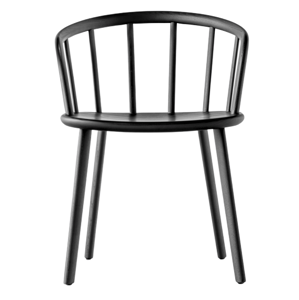 PEDRALI - Stolička s podrúčkami NYM 2835 DS - čierna