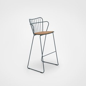 Houe Denmark - Barová stolička PAON, zelená