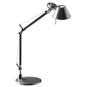 ARTEMIDE - Stolová lampa Tolomeo Micro Tavolo - strieborná