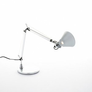 ARTEMIDE - Stolová lampa Tolomeo Micro Tavolo LED 3000K - strieborná