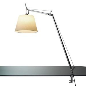ARTEMIDE - Stolová lampa Tolomeo Mega Tavolo - strieborná/pergamen 320 mm